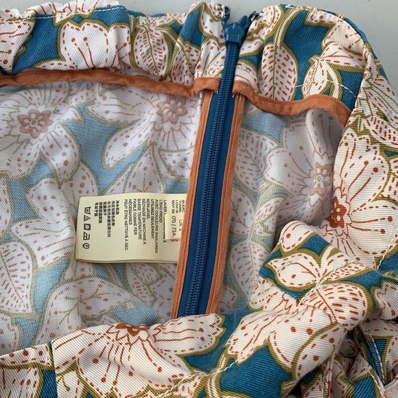 Anthropologie Georgine Floral Tie Shorts - Picture 8 of 8